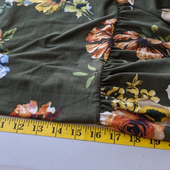 Reborn J floral print dress with pockets! midi length - Picture 10 of 12